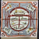 エルメス　カレ70　シルクスカーフ